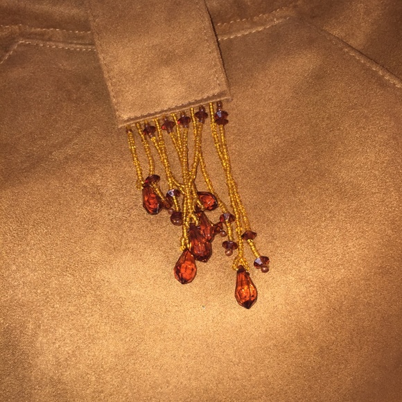 🛍Glow by JLo faux suede bag with round handles - Picture 2 of 6